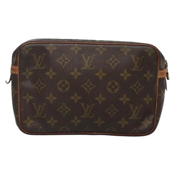 LOUIS VUITTON Monogram Compiegne 23 Clutch Bag M51847 LV Auth 130715 - Picture 2 of 16